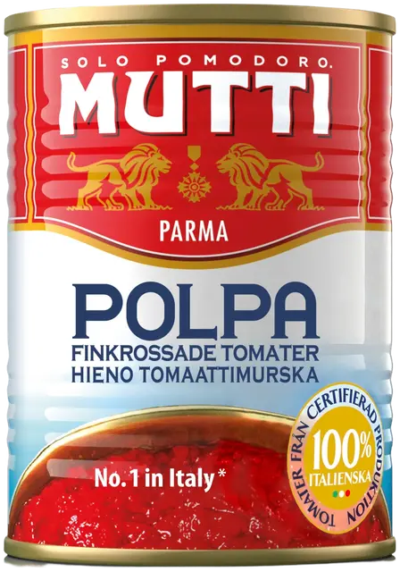 Mutti Polpa hieno tomaattimurska 400g