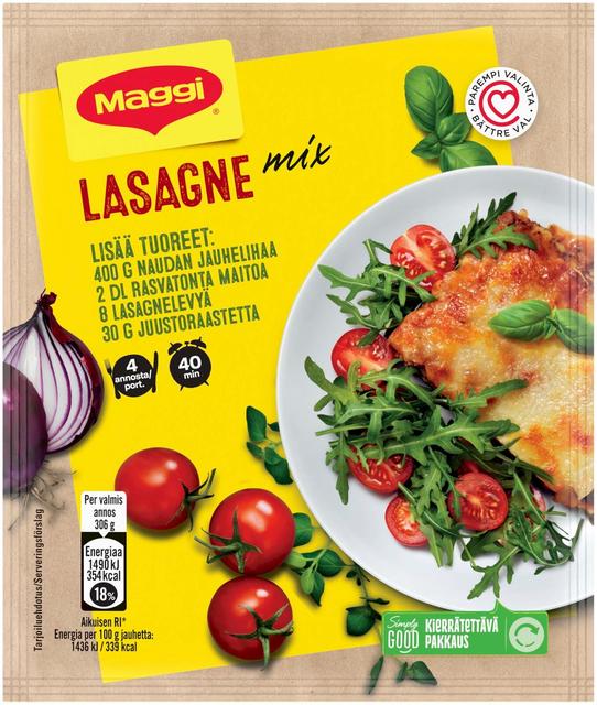 Maggi Mix Lasagne ateria-ainekset 75g
