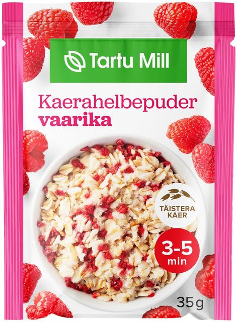 Kaerahelbepuder vaarika 35g