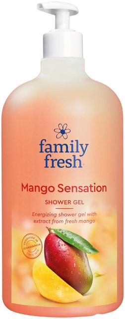 Family Fresh Mango Sensation shower gel suihkugeeli 1000ml