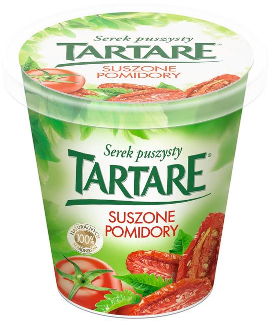 Tartare kreemjuust päikesekuivatatud tomatitega, 140 g