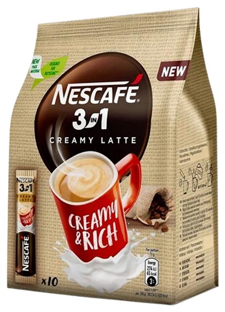 3IN1 CREAMY LATTE LAH.KOHVIJOOK 10X15G