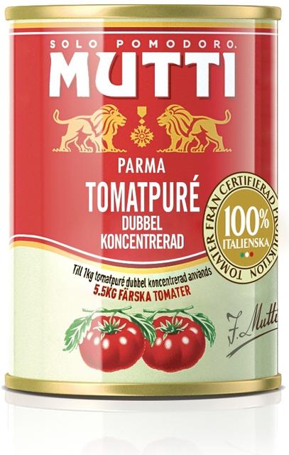 Mutti tuplakonsentroitu tomaattipyree 140g