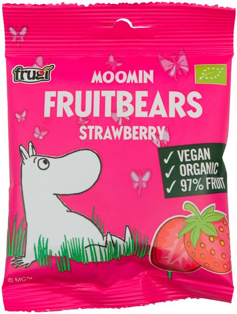 Moomin Fruitbears Strawberry 40g