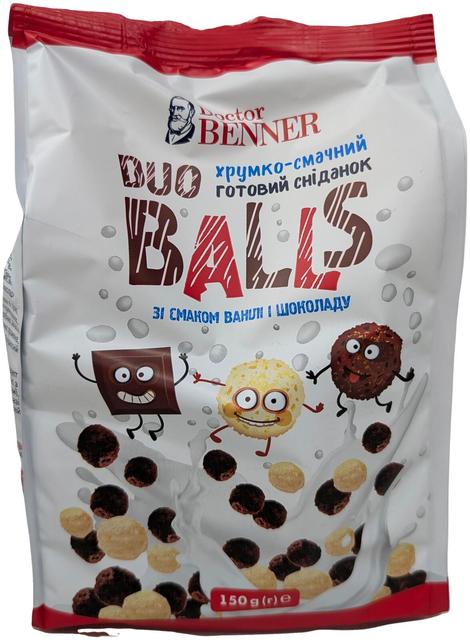 Dr. Benner hommikusöögihelbed  Duo Balls  150gr