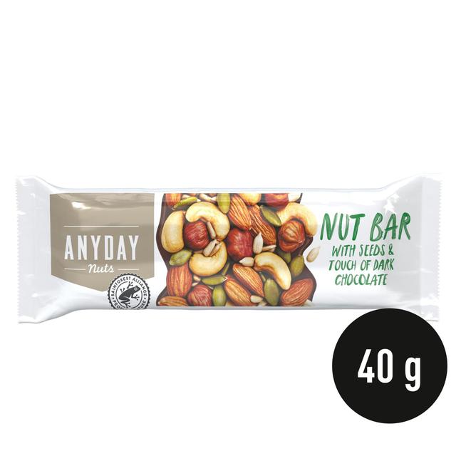 Anyday Nut Bar with seeds pähkinäpatukka 40g