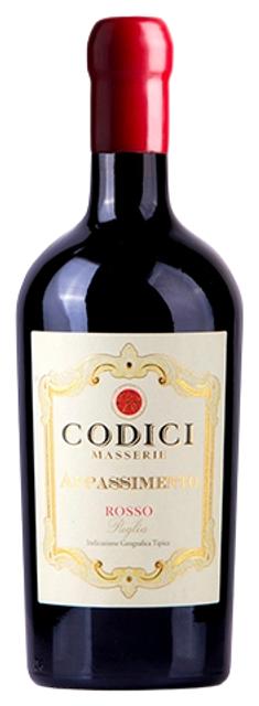 Codici Appassimento Puglia Rosso KGT vein 14,5%vol 750ml