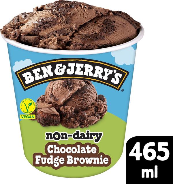 Ben & Jerry's Chocolate Fudge Brownie Jäätelö Vegaaninen​ 465ml/468g
