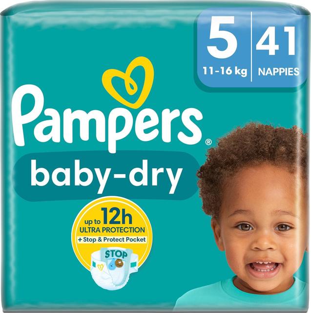 Pampers Baby Dry S5 11-16kg 41kpl vaippa