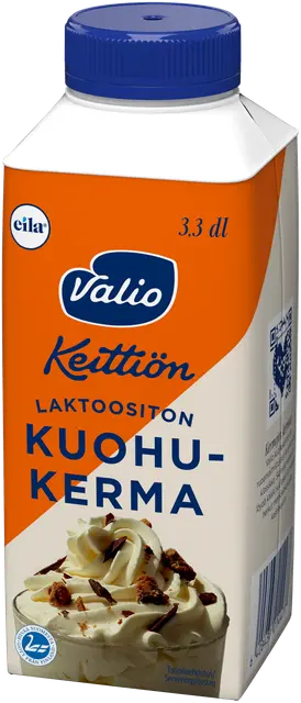 Valio Keittiön kuohukerma 3,3 dl laktoositon