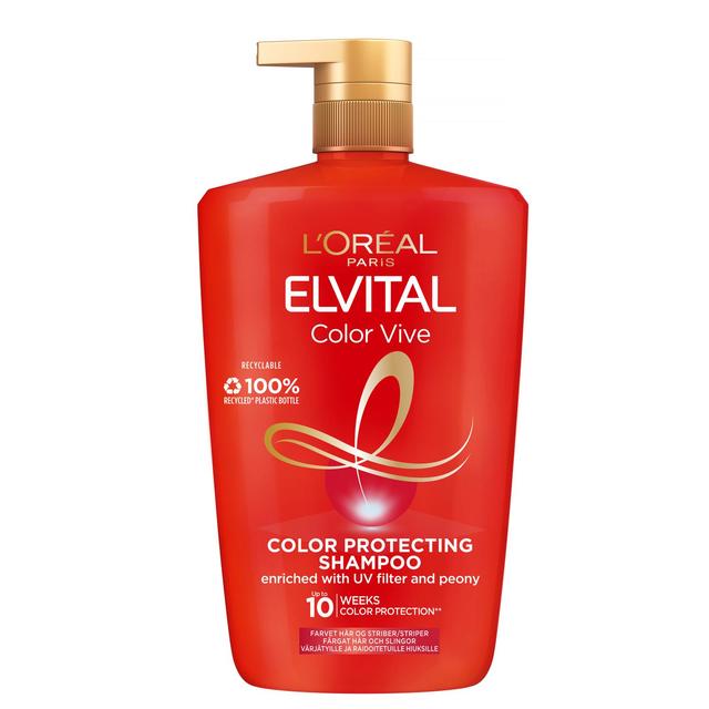 L'Oréal Paris Elvital Color Vive shampoo värjätyille hiuksille 1000ml