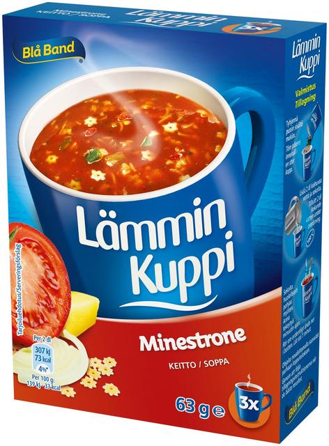 Blå Band Lämmin Kuppi Minestrone