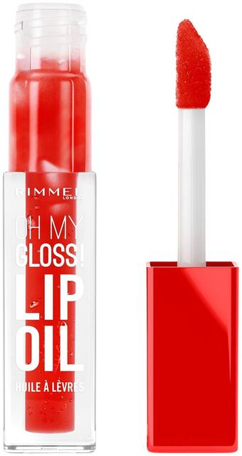 Rimmel Oh My Gloss! Lip Oil 4,5 ml 004 Vivid Red huuliöljy