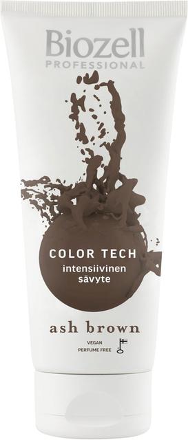 Biozell Professional Color Tech Intensiivinen sävyte värjätyille hiuksille Ash Brown 200ml