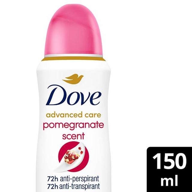 Dove 72h Advanced Care Pomegranate & Lemon Verbena Antiperspirantti Deodorantti Spray  150 ML