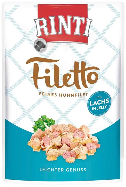 Rinti Filetto Kana & Lohi hyytelössä 100G