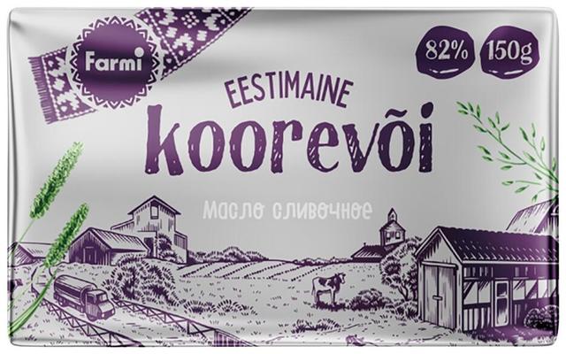 Koorevõi 82%, 150g