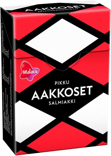 Malaco Aakkoset Pikku Salmiakki pastilli 75g