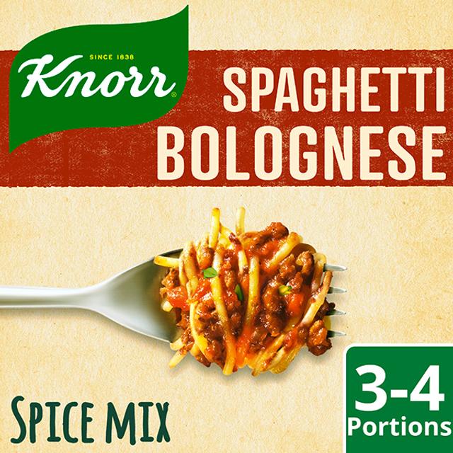 Knorr Spaghetti Bolognese Ateria-aines 38 g 3–4 annosta