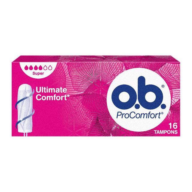 o.b.® ProComfort Super tamponi 16 kpl