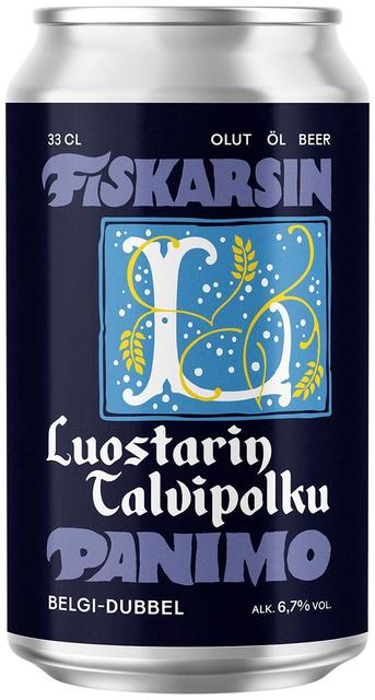 Fiskarsin Panimo Luostarin talvipolku 6,7% 33cl tölkki