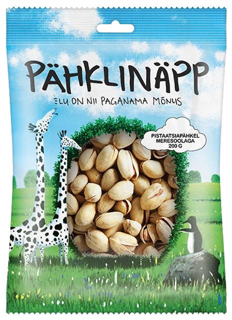 Pähklinäpp pistaatsiapähklid meresoolaga 200 g