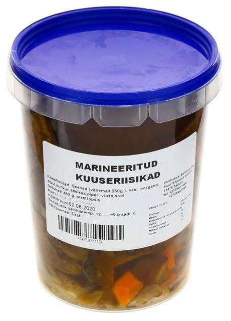 Marineeritud kuuseriisikas 450 g