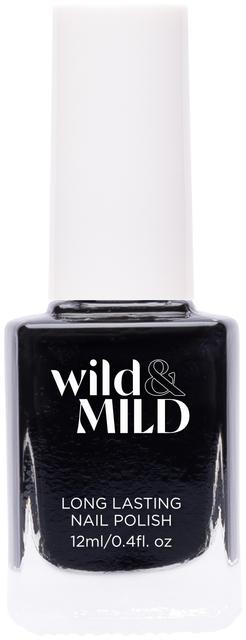 Wild&Mild Long Lasting nail polish M002 Lady in Black 12 ml