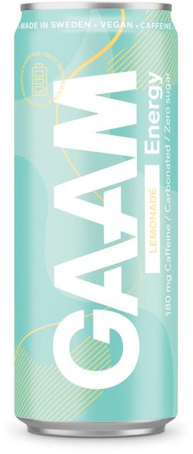 GAAM Energy 330ml Lemonade