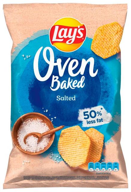 Kartulikrõps Lay's Oven Baked Soola 110g