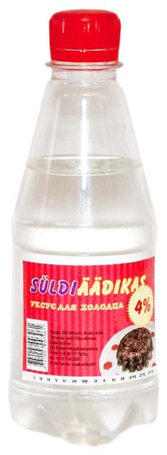 Süldiäädikas 4% 300 ml