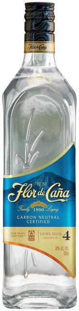 Flor De Cana 4 Extra Seco rumm 40%vol 700ml