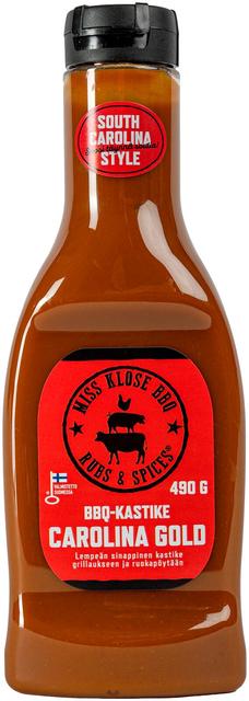 Miss Klose BBQ-kastike Carolina Gold 490 g