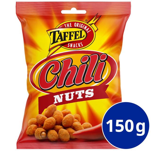 Taffel Chili Nuts kuorrutettu maapähkinä 150g