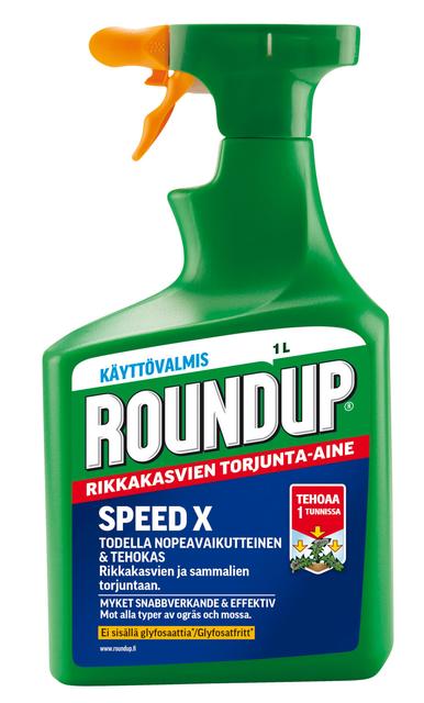 Roundup Speed X käyttövalmis rikkakasvien torjunta-aine 1L