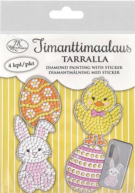 J.K. Primeco Timanttimaalaustarra Pääsiäinen 4kpl