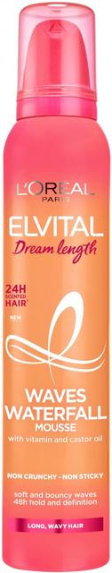 L'Oréal Paris Elvital Dream Length Waves Waterfall Mousse muotoiluvaahto 200ml