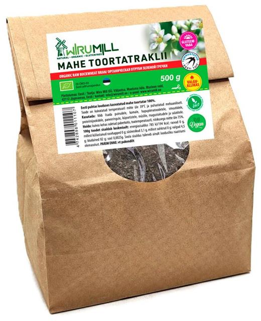 Mahe tootatrakliid 500 g, gluteenivaba