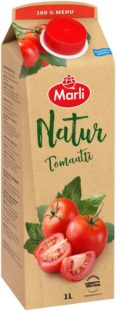 Marli Natur Tomaattimehu 100% 1L