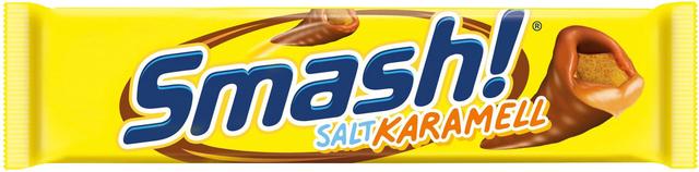 Smash! salt karamell suklaapatukka 40g