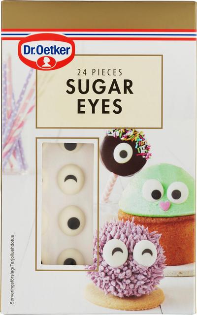 Dr. Oetker Sugar Eyes koristekuviot 10 g