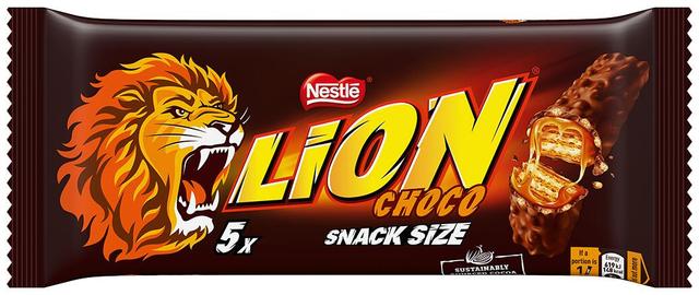 Nestlé Lion 5x30g suklaakuorrutteinen vohvelipatukka