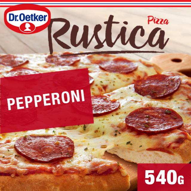 Dr. Oetker Rustica Pepperoni Calabrese 540g