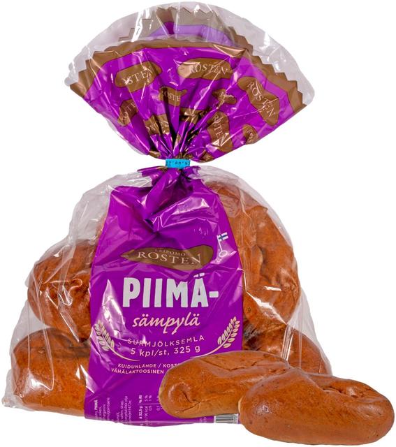 Rosten Piimäsämpylä 5kpl 325g