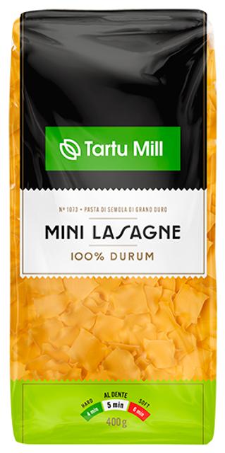 Durum pasta Mini Lasagne 400g