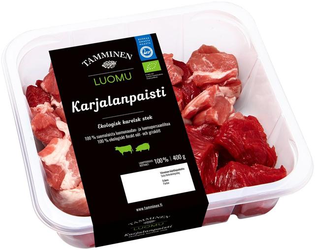 Tamminen luomu karjalanpaisti 400g