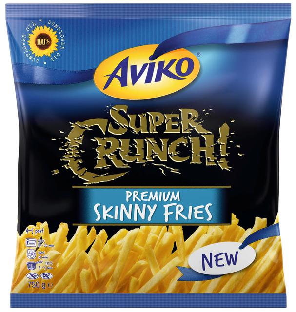 Aviko Super Crunch Premium Skinny Fries 750 gram