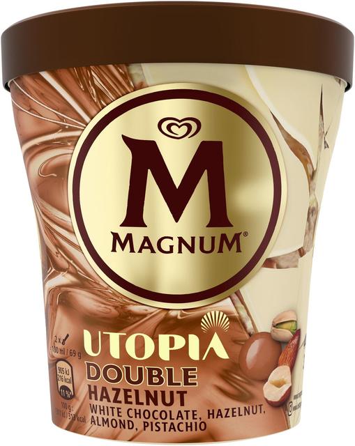 Magnum Hazelnut Pint jäätis, 440ml/310g