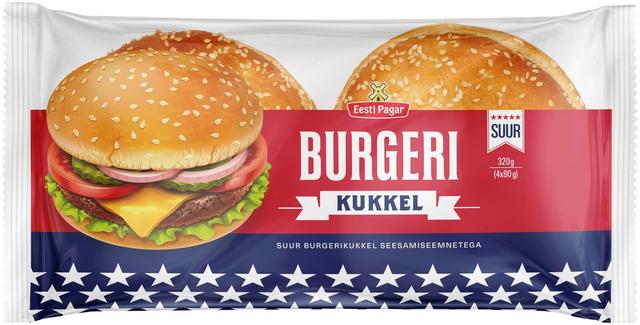 Burgerikukkel seesamiseemnete 320 g