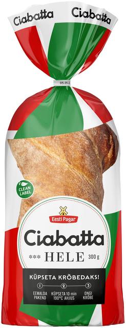 Hele ciabatta 300 g